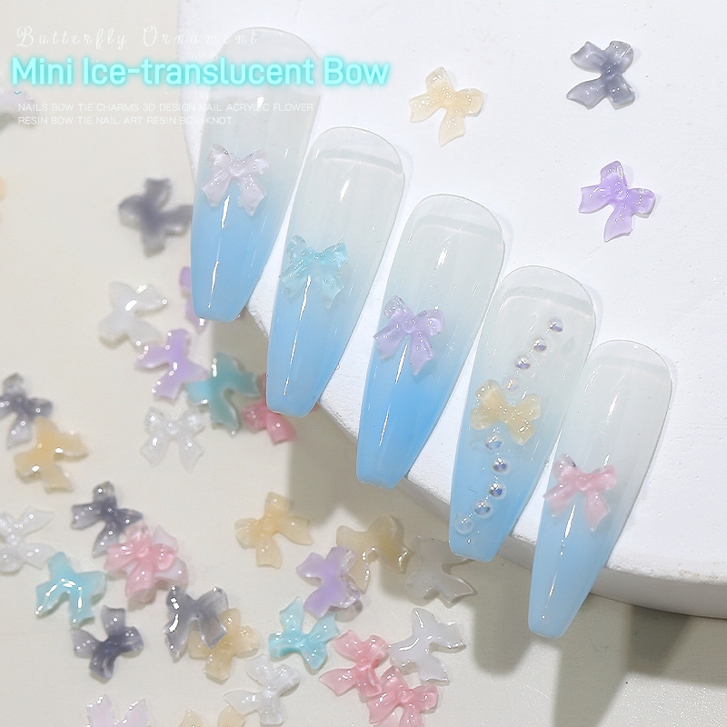 Mini Ice-translucent Bow